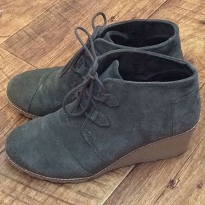 Toms Desert Bootie Wedge